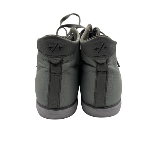 Globe Los Angered Gray Leather High-Top Sneakers Mens Size 8 - Picture 8 of 8